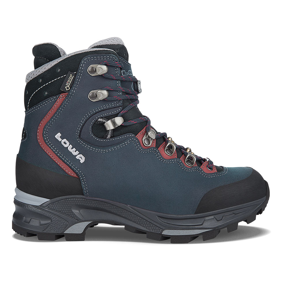 Scarponi Trekking Donna Lowa Mauria GTX Blu Scuro/Bordeaux WQTGFP-106